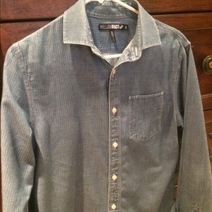Blue Denim Shirt - WilliamRast (Macy)  Men’s Small; $8